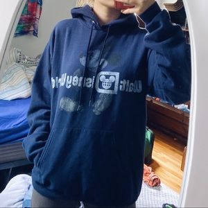 Walt Disney World Navy Blue Mickey Hoodie